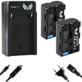 2X SK Akku Ersatz für Sony NP-FM500H | 1650mAh | NP-FM500   Ladegerät für Sony Alpha 57 65 77 99 A57 A58 A65 A68 A77 A99 II DSLR A580 A700 A850 A900